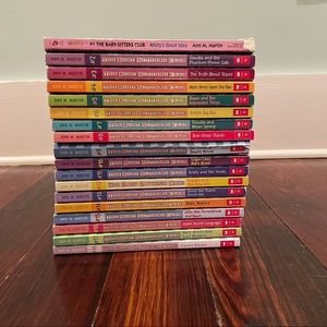Babysitters Club lot of books 1-18